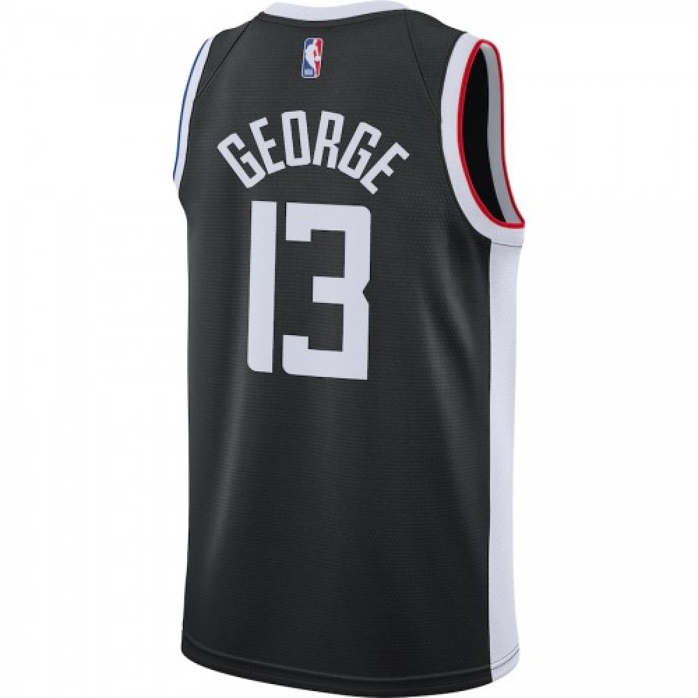 Men's LA Clippers Paul George #13 Black 2020/21 Swingman Player Jersey – City Edition-Pro Kit Vault | Brand New 26/27 Sports Jerseys